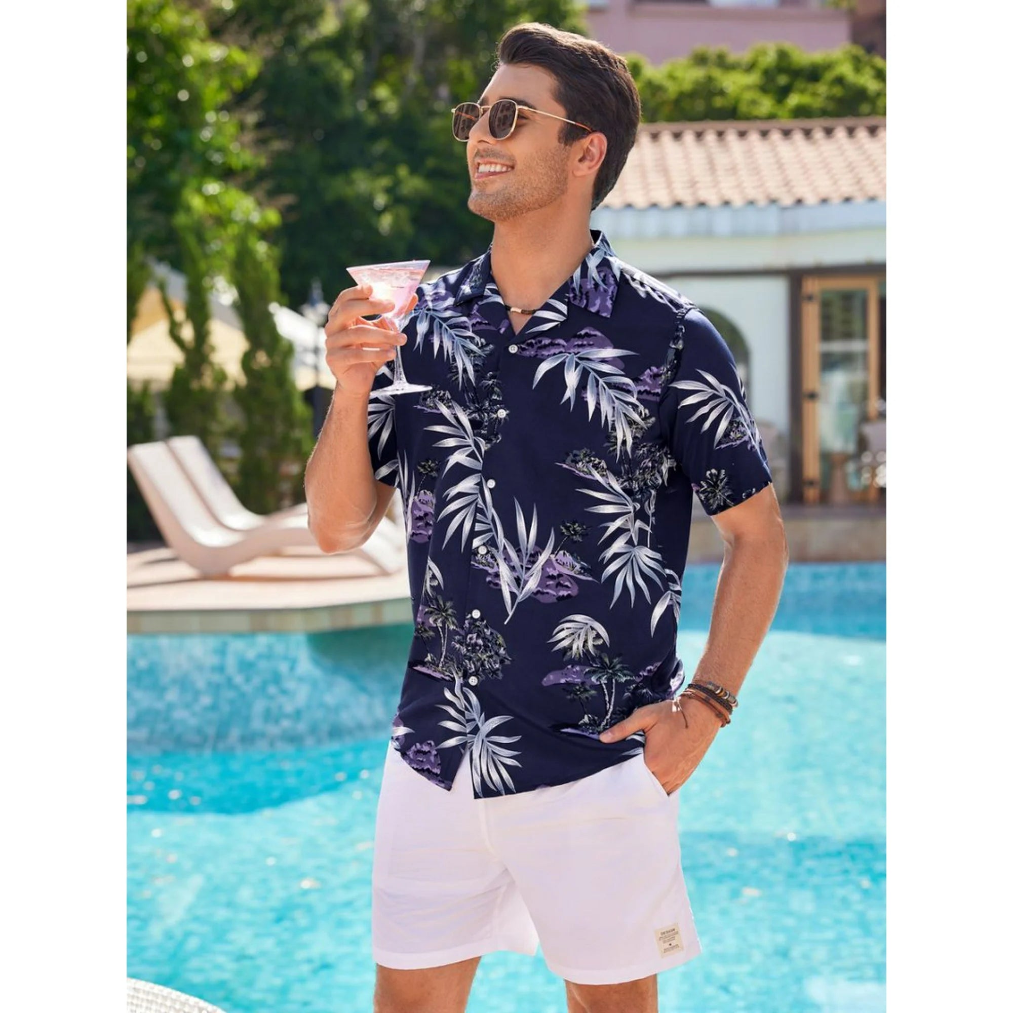 SSU CLOTHING ARTICLE #5657 TROPICAL CAMP  PATTERN