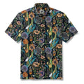 SSU CLOTHING ARTICLE #5650 FLORAL BUTTON DOWN SHIRT