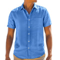 SSU CLOTHING ARTICLE #5609 MEN BLUE LINEN