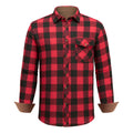 SSU CLOTHING ARTICLE #5634 SOLID RED FULL BUTTONS