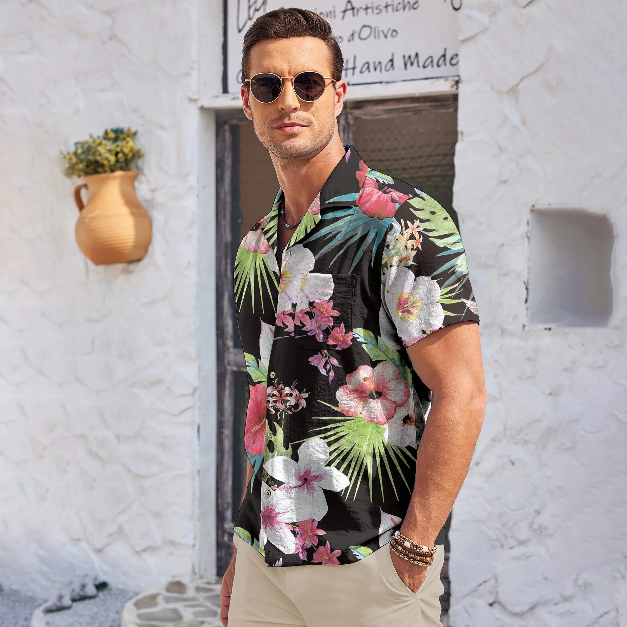 SSU CLOTHING ARTICLE #5655 RED HIBISCUS